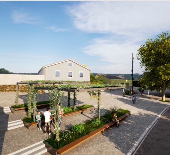 O Concello presenta o proxecto de reurbanización do centro de Beluso
